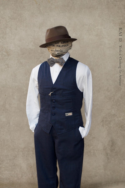 Tony Classic Vest - Crossbred Wool - M, L, XL