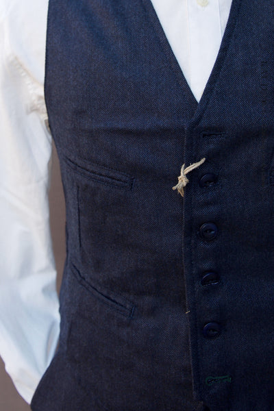 Tony Classic Vest - Crossbred Wool - M, L, XL