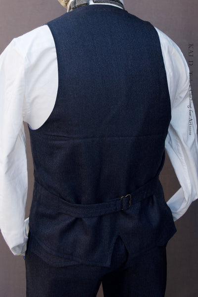 Tony Classic Vest - Crossbred Wool - M, L, XL