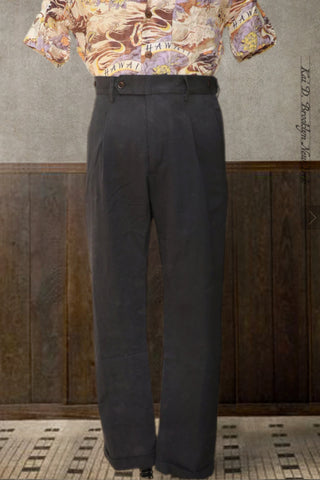 Novelist Trousers - Organic Cotton Twill - 30, 34, 38