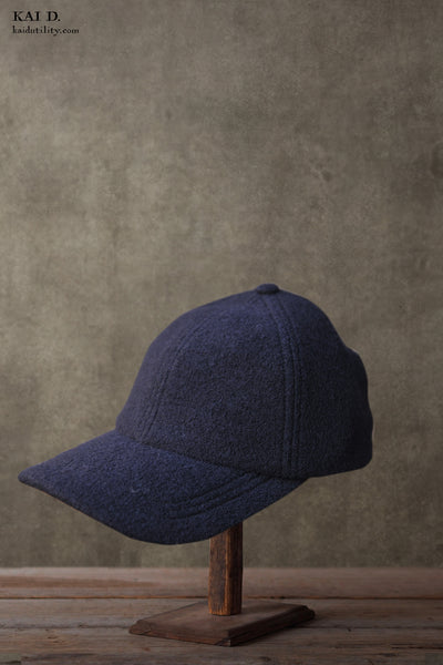 Baseball Hat - Boiled Wool - M, L