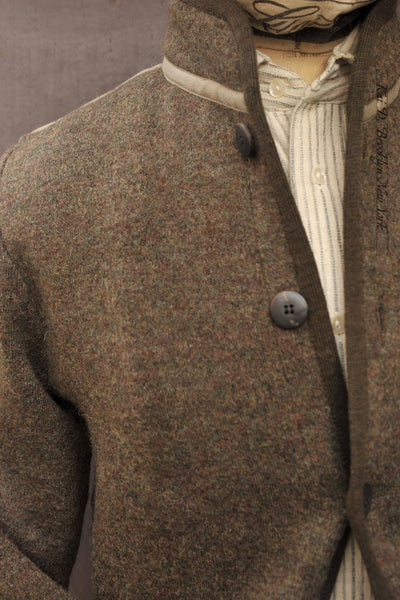 Boiled Wool Explorer Jacket - Khaki - L, XL