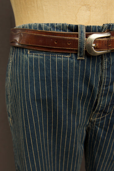 Bologna Slim Cut Trousers - Wabash Stripe - 32 (NO RETURN)