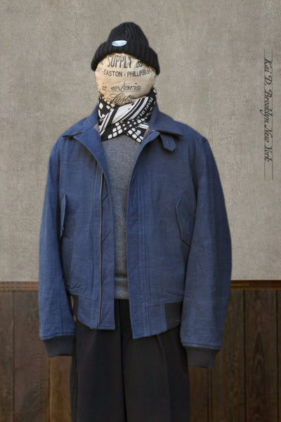 VIR Bomber - Organic Cotton Millwoven Canvas - 3(M)