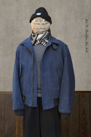 VIR Bomber - Organic Cotton Millwoven Canvas - 3(M)