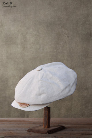 Andy Hat - Cotton Linen - Bone - M, L, XL