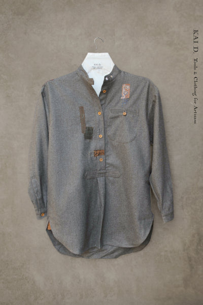 Frankenthaler Shirt - Boro Brown Heather - XS
