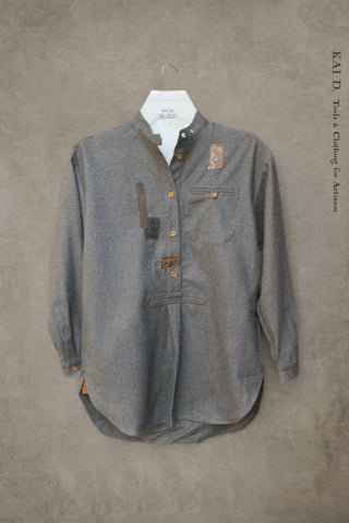 Frankenthaler Shirt - Boro Brown Heather - XS