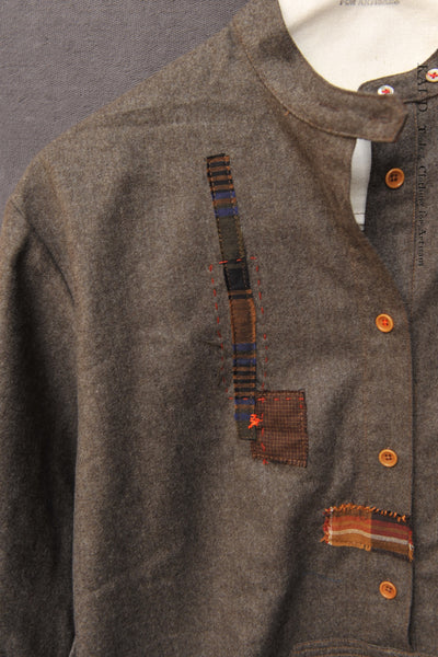 Frankenthaler Shirt - Brown Heather - M