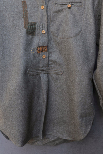 Frankenthaler Shirt - Boro Brown Heather - XS
