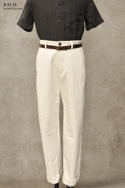 Bosun Pants - Comfort Organic Cotton Twill - 30, 32, 36