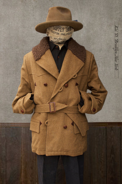 Shawl Collar Bronson Coat - XL (NO RETURN)