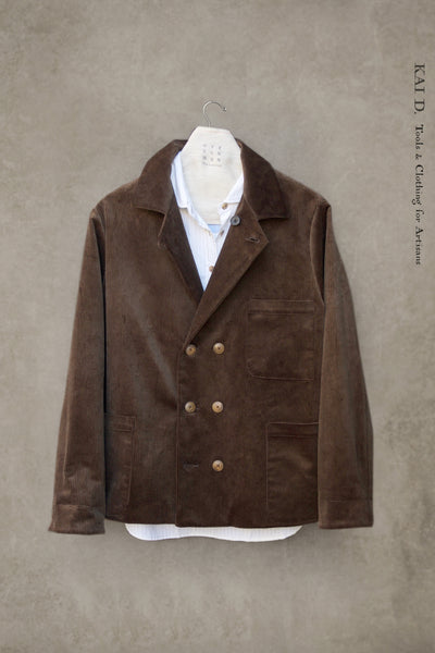 Hutton Jacket - Brown Corduroy- S, M, L