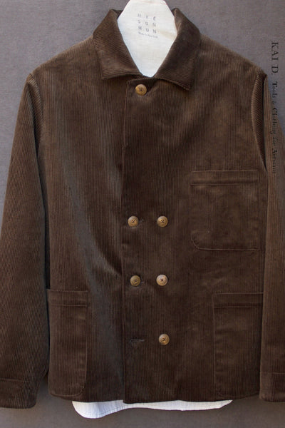 Hutton Jacket - Brown Corduroy- S, M, L