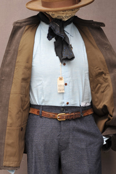 Degas Work Jacket - Italian Moleskin - Bark Brown - L