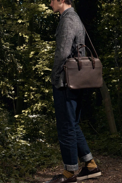 Folder Business Bag - Dark Brown