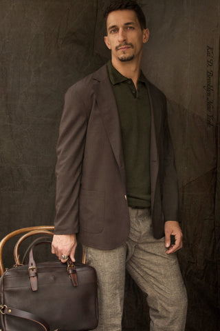 Folder Business Bag - Dark Brown