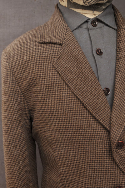 Shoemaker's Jacket - Wool Cashmere Houndstooth - L