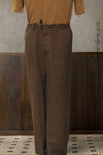 Lukas Pants - Garment Dyed Linen - 32 (NO RETURN)