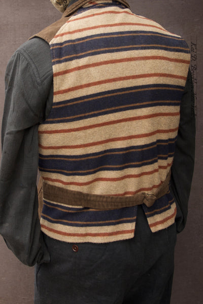 Pioneer Vest - Moleskin - L, XL, XXL, XXXL (Shorter Length)