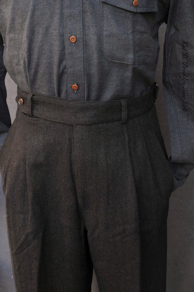 Wide Leg Matisse Pants - Wool Cashmere - 30, 32, 34, 36