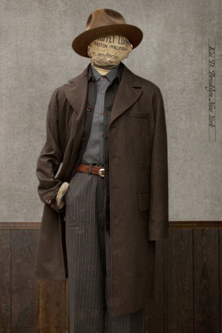 Wool Cashmere Shelby Over Coat - S, M, L, XL (NO RETURN)