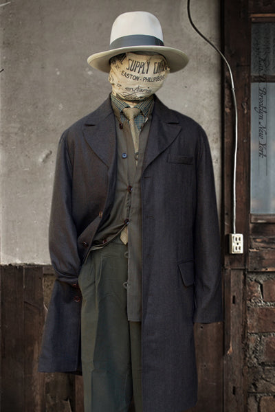 Wool Cashmere Shelby Over Coat - S, M, L, XL (NO RETURN)