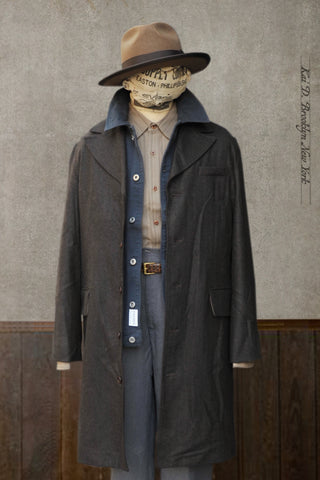 Wool Cashmere Shelby Over Coat - M (NO RETURN)
