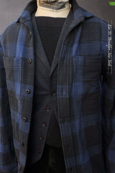 Ames Work Shirt - Double Faced Buffalo Plaid - 3(M), 4(L)