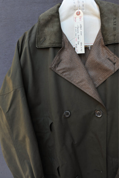 Cabin Coat - Dark Olive - Small (one size)