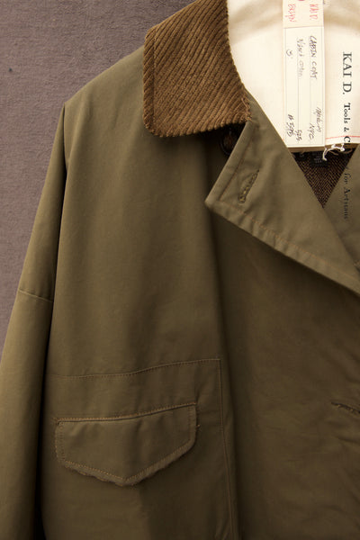 Cabin Coat - Dark Olive - Small (one size)