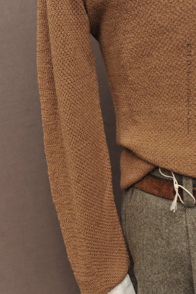 Santi Sweater - Baby Alpaca - Camel - 2, 4