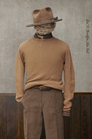 Santi Sweater - Baby Alpaca - Camel - 2, 4