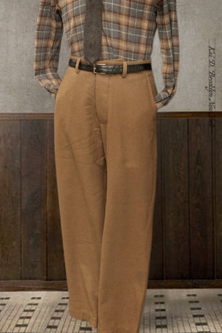 Bosun Pants - Camel Wool - 30, 32, 34