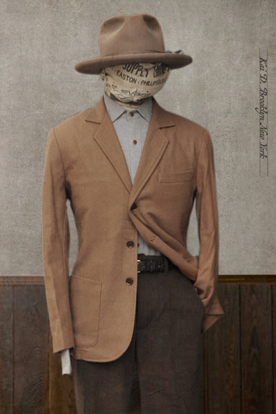 Shoemaker's Jacket - Camel Wool - M, L