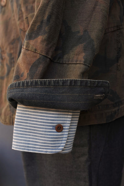 Garment Dyed Camouflage Cotton Beecher Jacket - L (NO RETURN)
