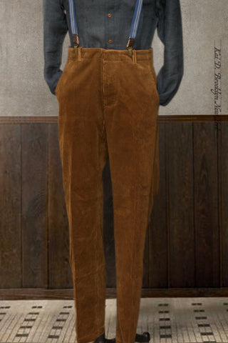Borough Pants - Caramel Corduroy - 32, 34