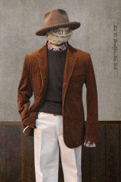 Shoemaker's Jacket - Caramel Corduroy - S, M, L, XL