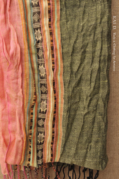 Caravan Scarf - Washed Silk