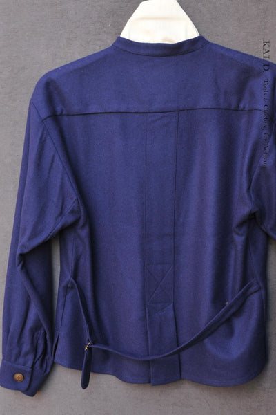 Edith Belted Shirt - Wool Cashmere - XS, S, M