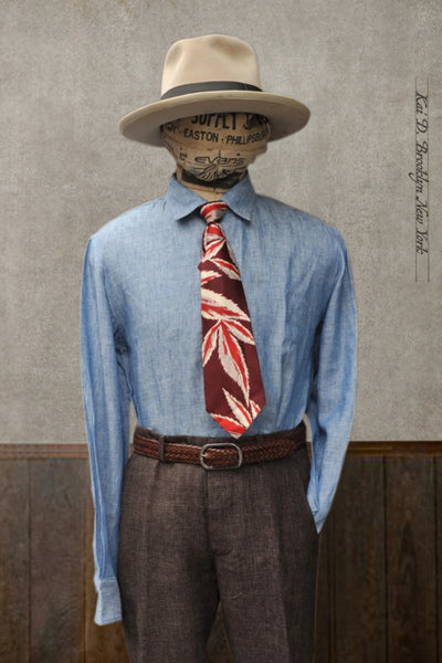 Delancey Shirt - Chambray Linen - Chambray Blue - L, XL