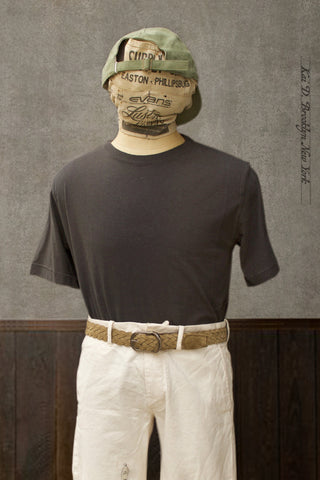 Cotton Hemp Unisex Tee - Charcoal - S, M, L, XL