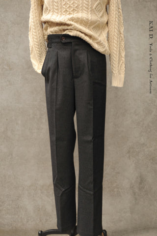 Cooper Pants - Virgin wool tonal plaid - 30, 32, 34, 36