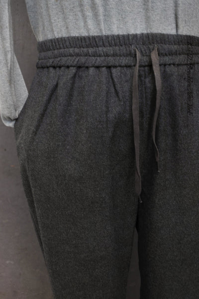 Drawstring Trousers - Italian Flannel - 48