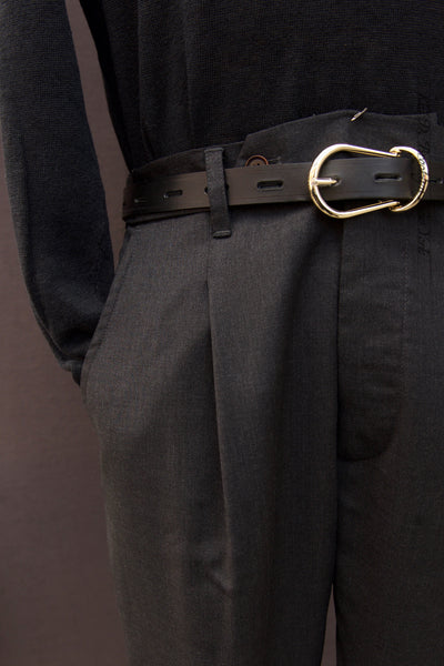 Journeyman Trousers - Charcoal Tropical Wool - 30, 32, 34