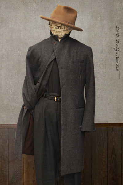 Wool Cashmere Shelby Over Coat - L, XL (NO RETURN)