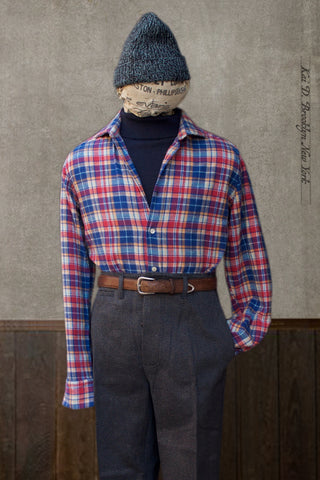 Aspen Flannel Shirt - Cheerful Plaid - L, XL