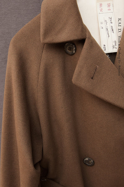 Jolie Coat - Wool Cashmere - Montana Brown -  S, M