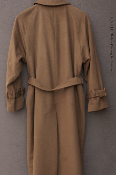 Jolie Coat - Wool Cashmere - Montana Brown -  S, M