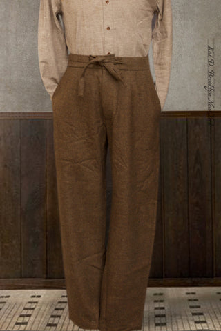 Lounge Trousers - Lambswool Twill - 48, 50